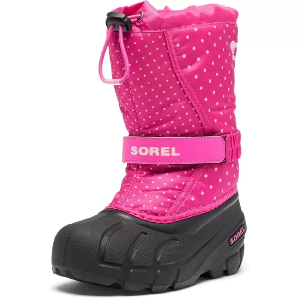 imageSOREL Childrens Flurry BootFuchsia FizzBlack