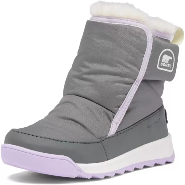 imageSOREL Childrens Whitney ll Plus Waterproof BootieQuarryLavender Cloud