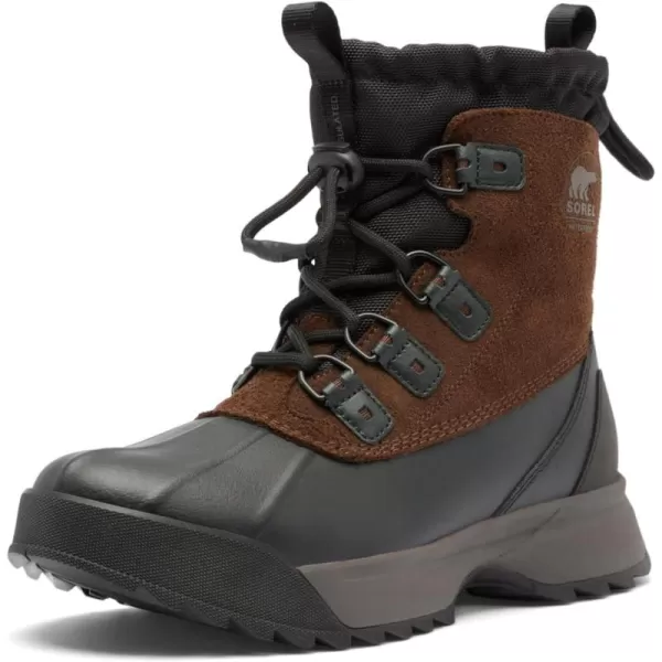 imageSOREL Mens Scout 87 Lux Waterproof BootTobaccoBlack