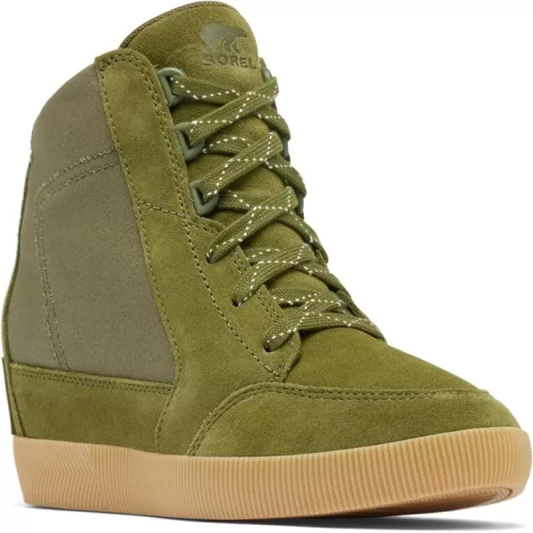 imageSOREL Womens Out N About Wedge BootUtility GreenSea Salt