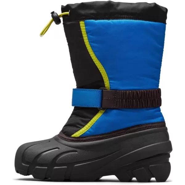 imageSorel UnisexChild Flurry BootBlackSuper Blue