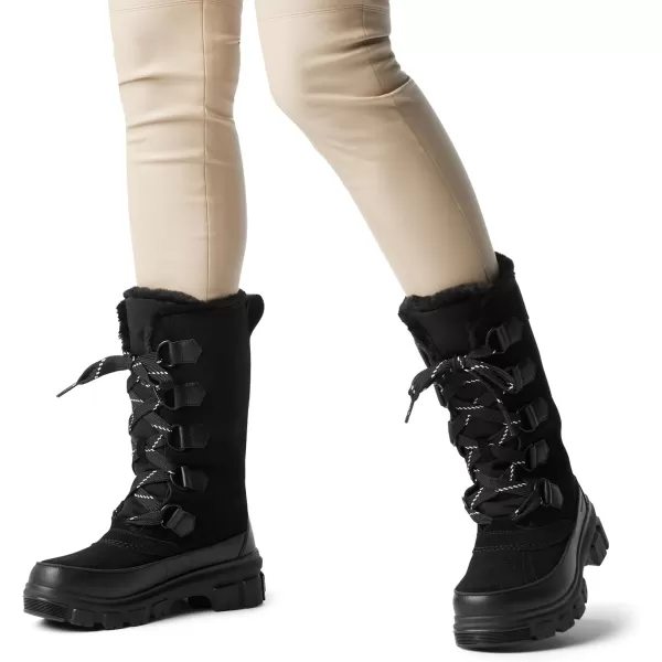 imageSOREL Womens Tivoli V Tall Waterproof BootBlackNatural