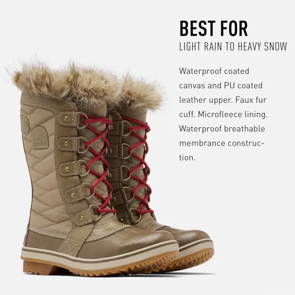 imageSOREL Womens Tofino ll Waterproof BootBrown Khaki Ii