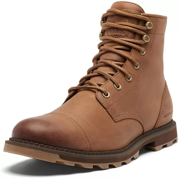 imageSOREL Mens Madson ll Chore Waterproof BootVelvet Tan  Gum 10