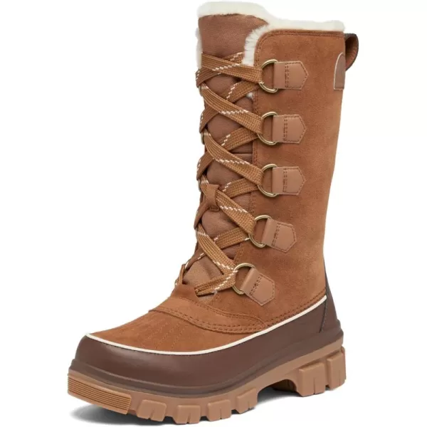 imageSOREL Womens Tivoli V Tall Waterproof BootVelvet TanTobacco