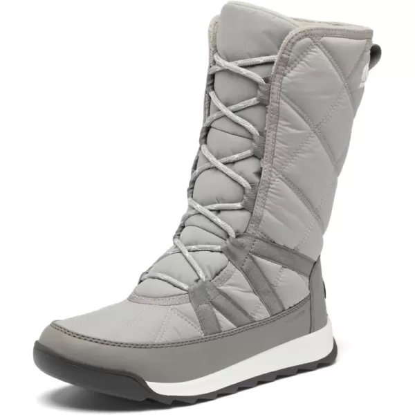 imageSOREL Womens Whitney ll Plus Tall Lace Waterproof BootChrome GreyQuarry