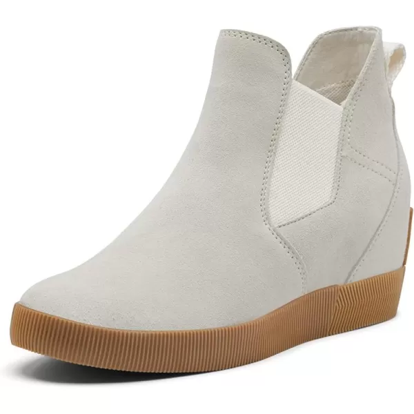 imageSorel Womens Out N About SlipOn Wedge BootChalk  White