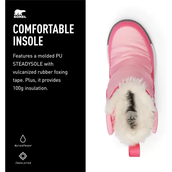 imageSOREL Toddlers Whitney ll Plus Waterproof BootieBlooming PinkNico