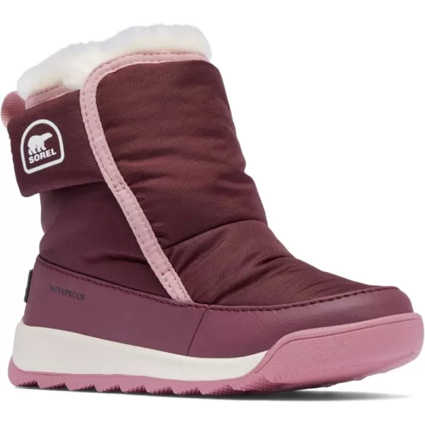 imageSOREL Toddlers Whitney ll Plus Waterproof BootieEpic PlumDazed Mauve