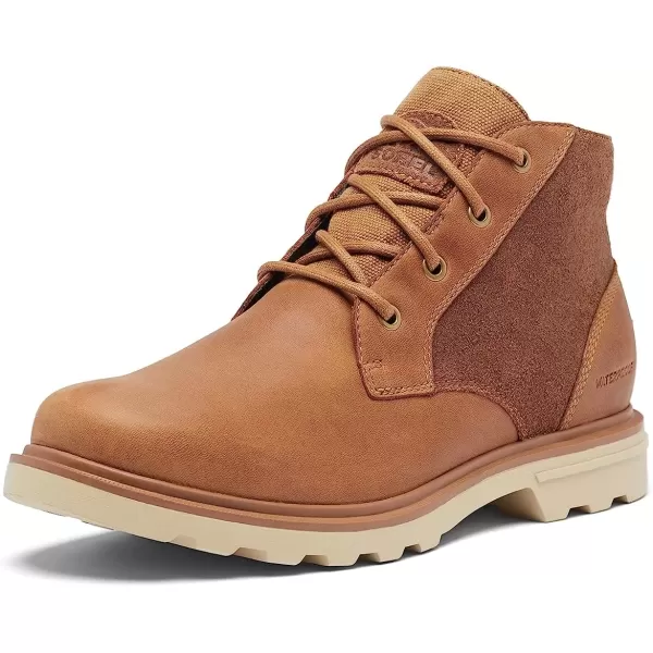 imageSorel Mens Carson Chukka Waterproof BootElk  Oatmeal