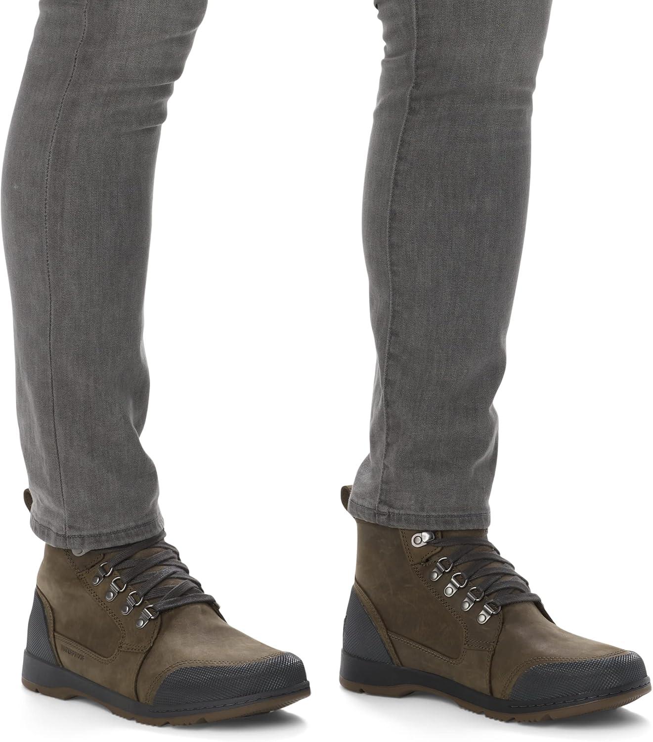 sorel men's ankeny ii mid 100g waterproof winter boots