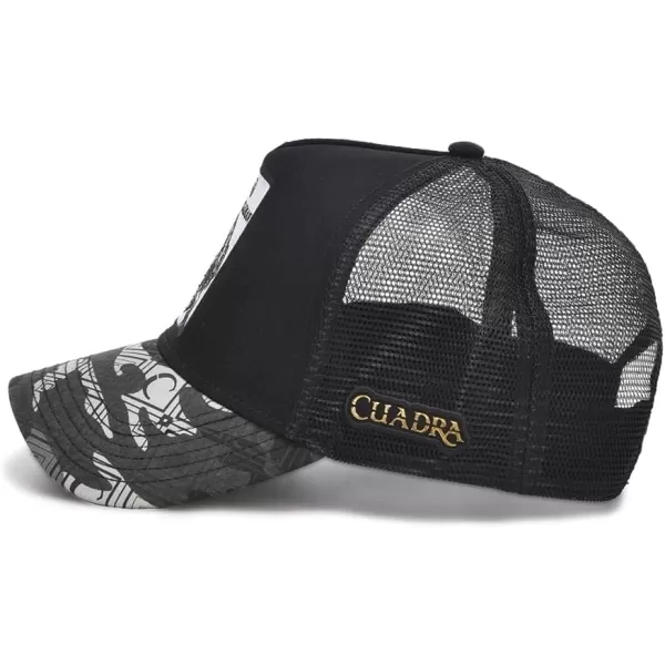 Cuadra Knight Snapback Cap with Black Alligator Patch GOC00CA Black Talla nicaCuadra Knight Snapback Cap with Black Alligator Patch GOC00CA Black Talla nica