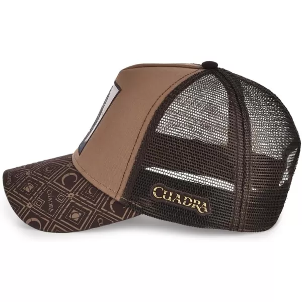 Cuadra Knight Snapback Cap with Brown Horse Patch GOC00HO Coffee Talla nicaCuadra Knight Snapback Cap with Brown Horse Patch GOC00HO Coffee Talla nica