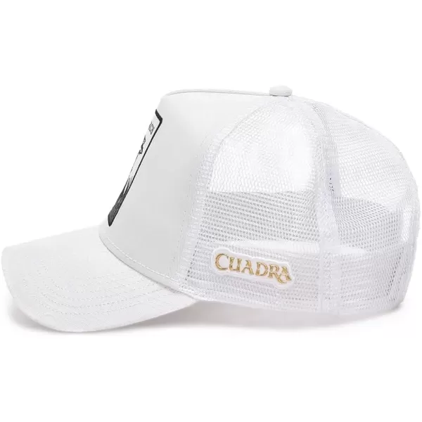 Cuadra Knight Snapback Cap with Ostrich Patch White GOC00OS White Talla nicaCuadra Knight Snapback Cap with Ostrich Patch White GOC00OS White Talla nica