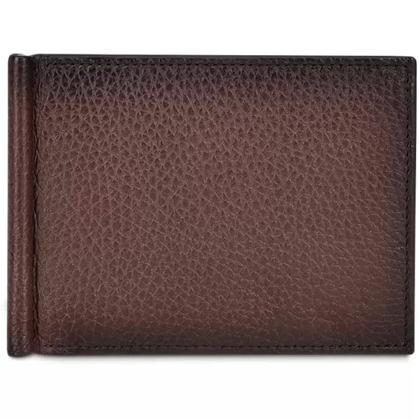 Cuadra Mens Bifold Wallet in Genuine Deer Brown B3042VEBrown