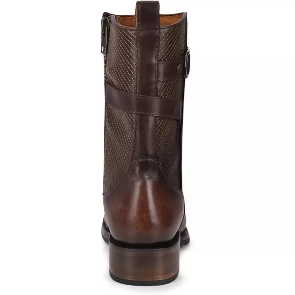 Cuadra Mens Boot in Bovine Leather with Zipper Brown  1J2JRSBrown