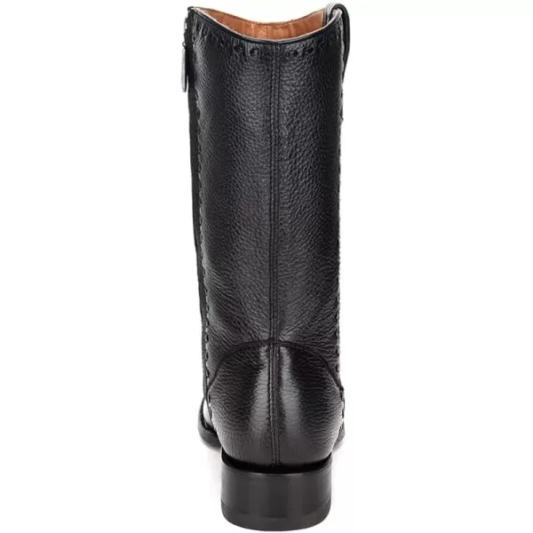 Cuadra Mens Boot in Genuine Deer Leather with Zipper BlackCuadra Mens Boot in Genuine Deer Leather with Zipper Black