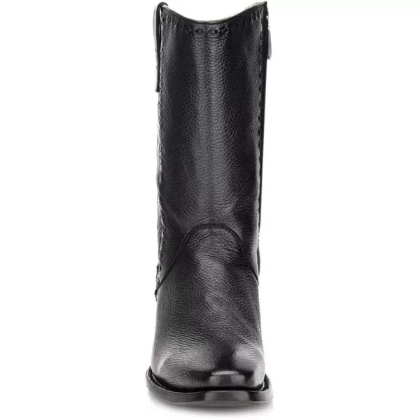 Cuadra Mens Boot in Genuine Deer Leather with Zipper BlackCuadra Mens Boot in Genuine Deer Leather with Zipper Black