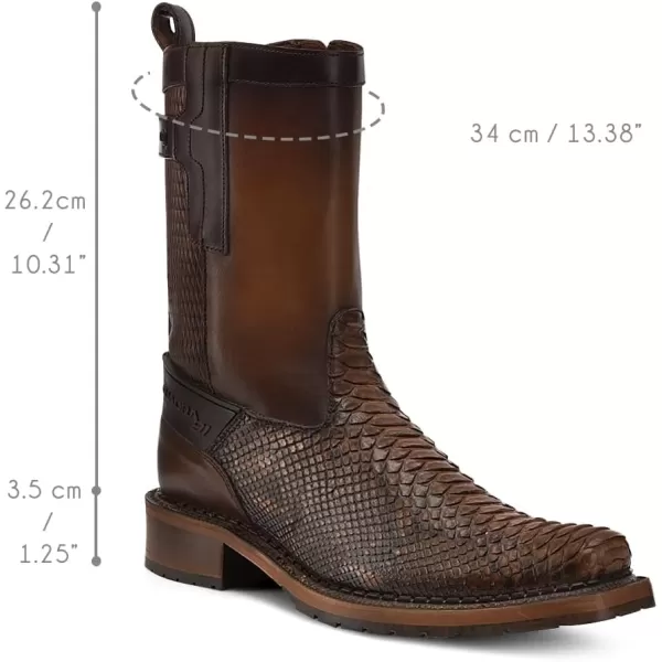 Cuadra Mens Boot in Genuine Python Leather Honey 1J2VPHCuadra Mens Boot in Genuine Python Leather Honey 1J2VPH