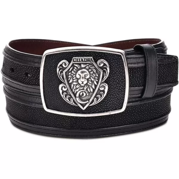 Cuadra Mens Cowboy Belt Genuine Stingray LeatherCuadra Mens Cowboy Belt Genuine Stingray Leather