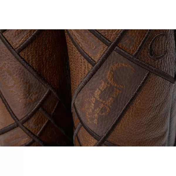 Cuadra Mens Cowboy Boot in Genuine Leather Brown 1J2MRSBrown