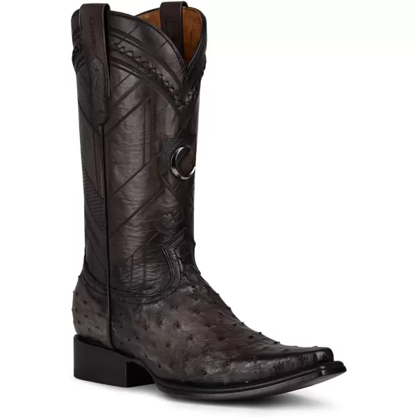 Cuadra Mens Cowboy Boot in Genuine Ostrich Leather BrownBrown