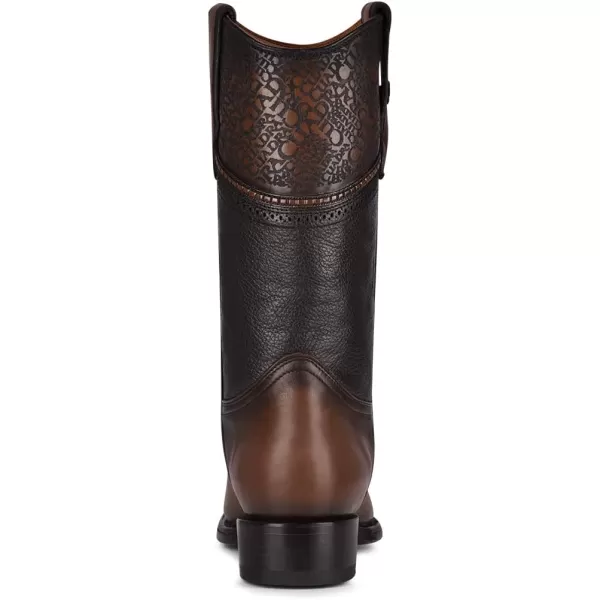 Cuadra Mens Cowboy boot in Genuine Stingray Leather BlackBlack