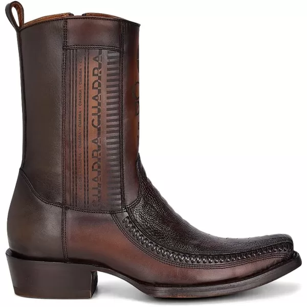 Cuadra Mens Cowboy boot in genuine ostrich leg leather 1J2KPTCuadra Mens Cowboy boot in genuine ostrich leg leather 1J2KPT