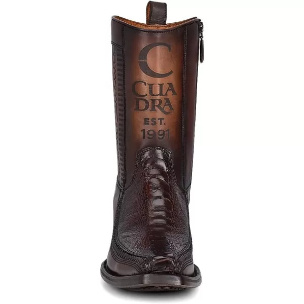 Cuadra Mens Cowboy boot in genuine ostrich leg leather 1J2KPTCuadra Mens Cowboy boot in genuine ostrich leg leather 1J2KPT