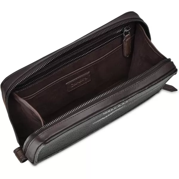 Cuadra Mens Document Bag in Genuine Stingray Leather Black BOC00MABlack