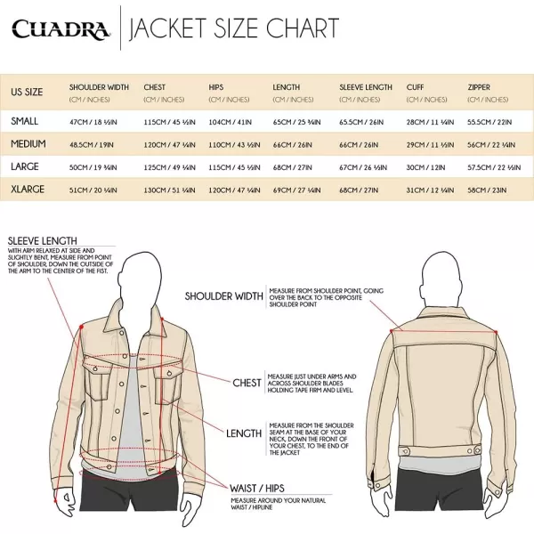 Cuadra Mens Jacket in Genuine LeatherBrown
