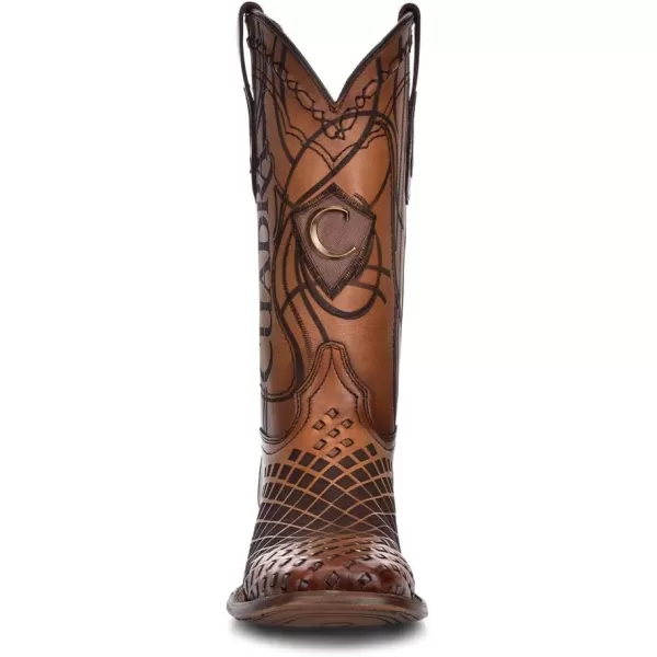 Cuadra Mens Rodeo Boot in Genuine Leather BrownBrown