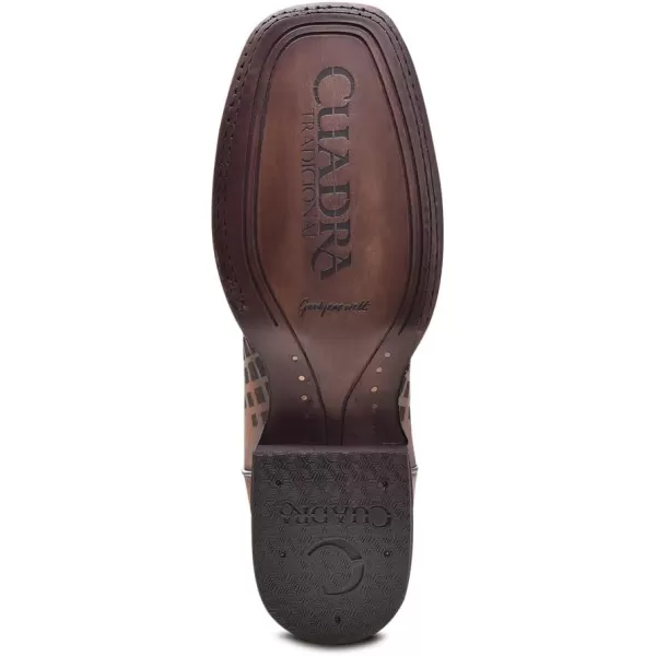 Cuadra Mens Rodeo Boot in Genuine Leather BrownBrown