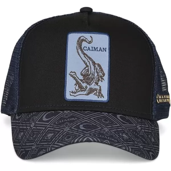 Cuadra Mens Snapback Cap with Patch 0CAIKNV Blue Talla nicaCuadra Mens Snapback Cap with Patch 0CAIKNV Blue Talla nica