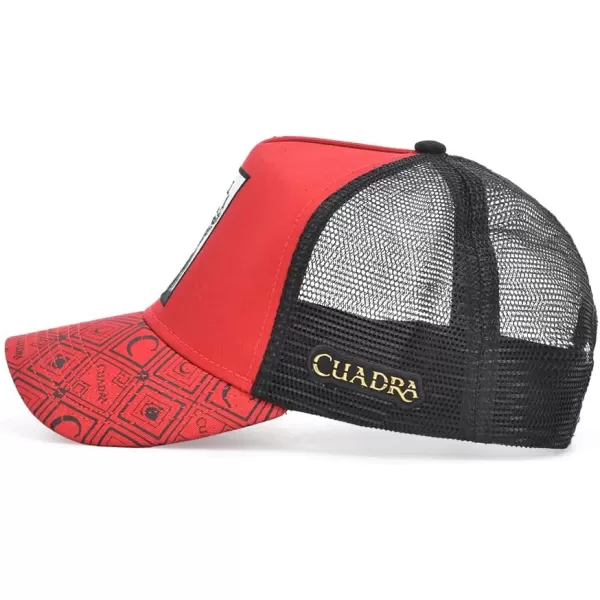 Cuadra Mens Snapback Cap with PatchBull