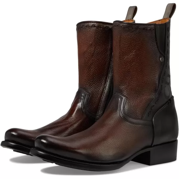 Cuadra Mens Urban Boot in Genuine Deer Leather BrownBrown