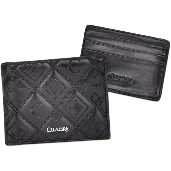 Cuadra Mens Wallet in Genuine Leather Black B3018RSCuadra Mens Wallet in Genuine Leather Black B3018RS