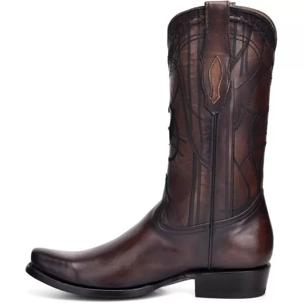 Cuadra Mens Western Boot in Genuine Leather BrownBrown