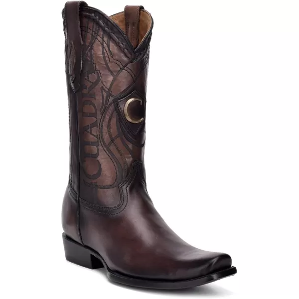 Cuadra Mens Western Boot in Genuine Leather BrownBrown