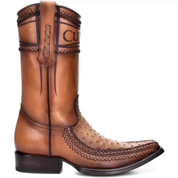 Cuadra Mens Western Boot in Genuine Ostrich Leather BrownCuadra Mens Western Boot in Genuine Ostrich Leather Brown