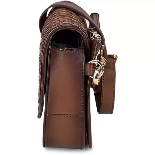 Cuadra Womens Belt Bag in Bovine Leather Brown BOD24RSbrown