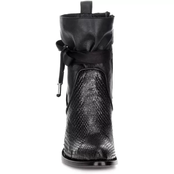 Cuadra Womens Bootie in Genuine Python Leather with ZipperCuadra Womens Bootie in Genuine Python Leather with Zipper