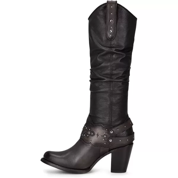 Cuadra Womens Tall Boot in Bovine Leather BlackBlack