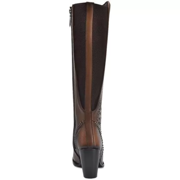 Cuadra Womens Tall Boot in Genuine Leather Brown 3W21RSCuadra Womens Tall Boot in Genuine Leather Brown 3W21RS