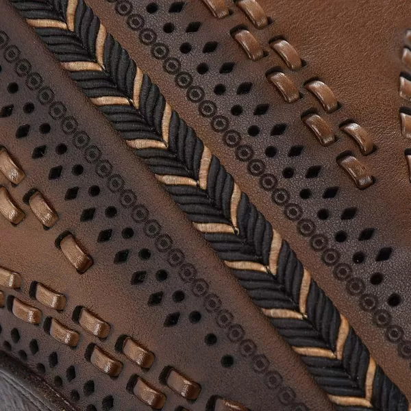 Cuadra Womens Tall Boot with Bovine Leather Laser Engraving and Perforated Details 1X4IRSCuadra Womens Tall Boot with Bovine Leather Laser Engraving and Perforated Details 1X4IRS