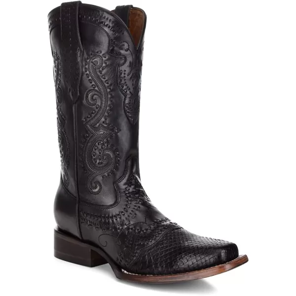 Cuadra Womens Western Boot in Genuine Python Leather and Bovine LeatherCuadra Womens Western Boot in Genuine Python Leather and Bovine Leather