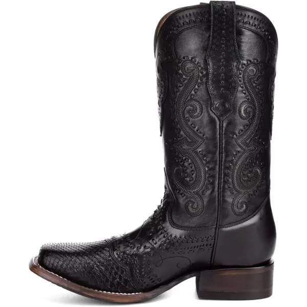 Cuadra Womens Western Boot in Genuine Python Leather and Bovine LeatherCuadra Womens Western Boot in Genuine Python Leather and Bovine Leather