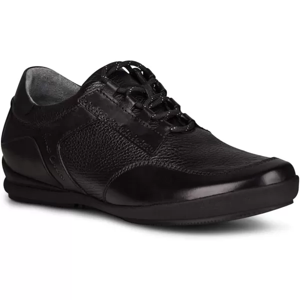 FRANCO CUADRA Men Shoes in Genuine Deer Leather BlackBlack