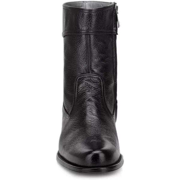 FRANCO CUADRA Mens Boot in Genuine Deer Leather Black G08VNVNBlack