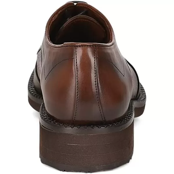 FRANCO CUADRA Mens Derby Shoes in Genuine Deer Leather BrownBrown